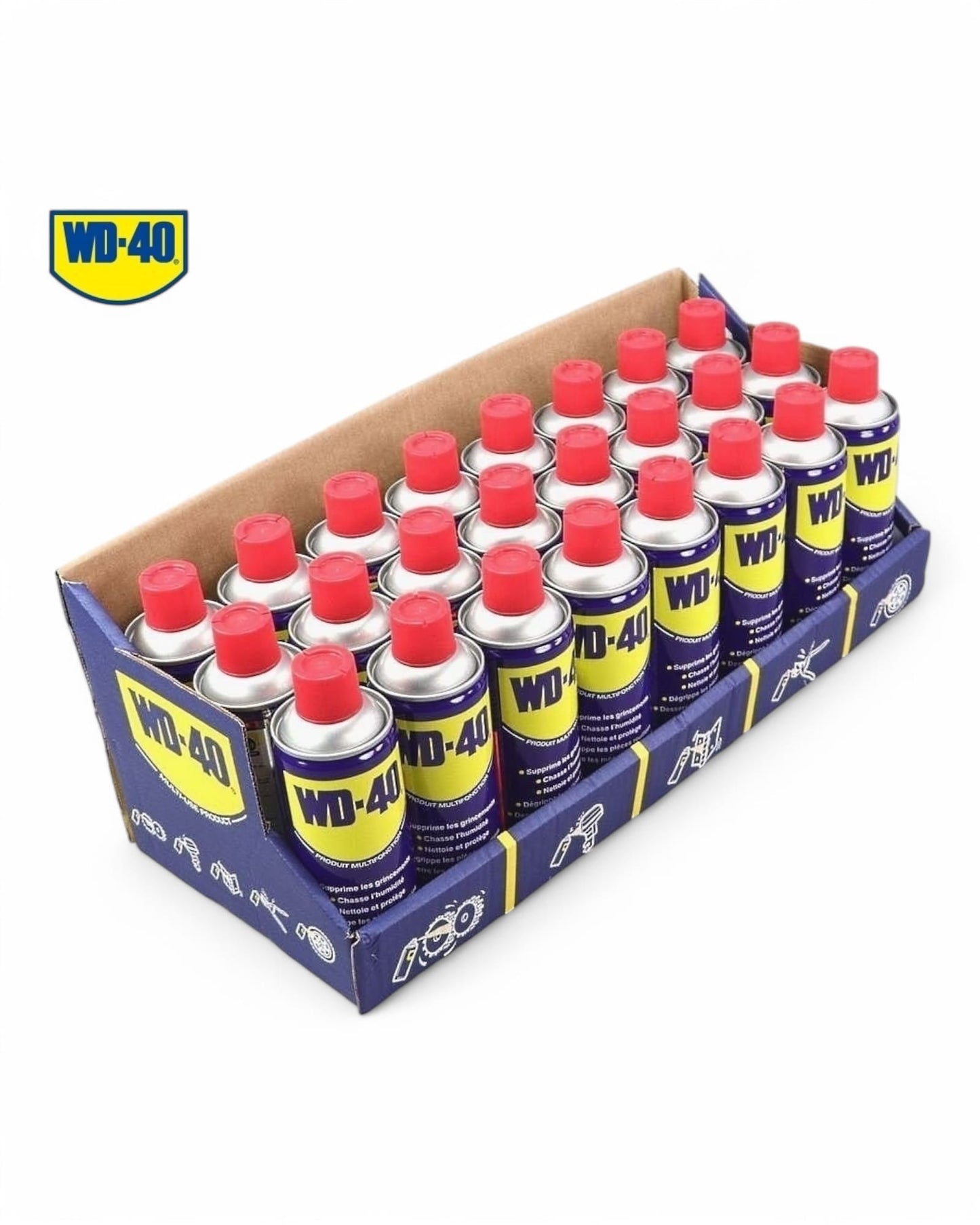 Kit da 24 WD-40 Spray Multiuso 400ml – Tappo Standard
